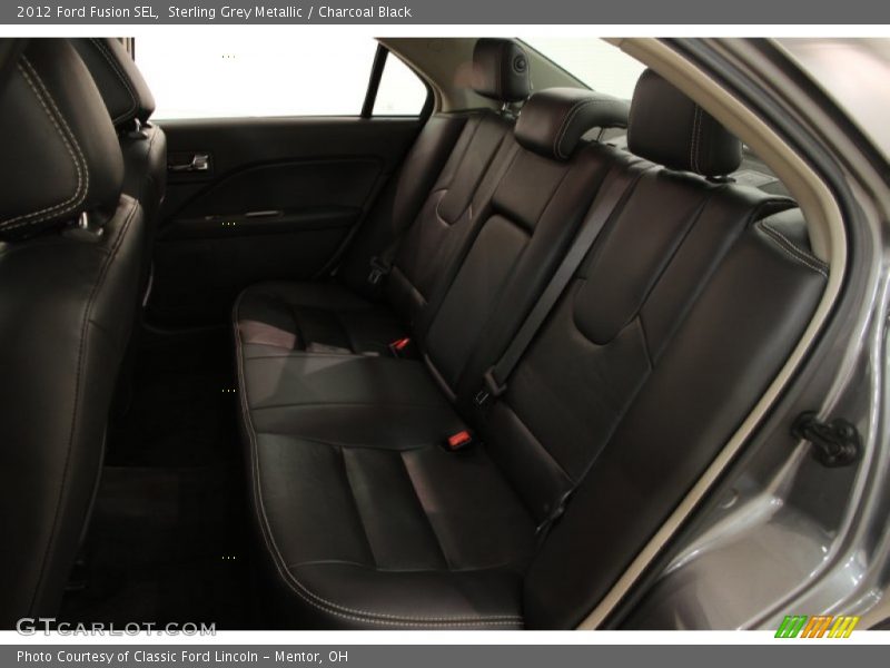 Sterling Grey Metallic / Charcoal Black 2012 Ford Fusion SEL