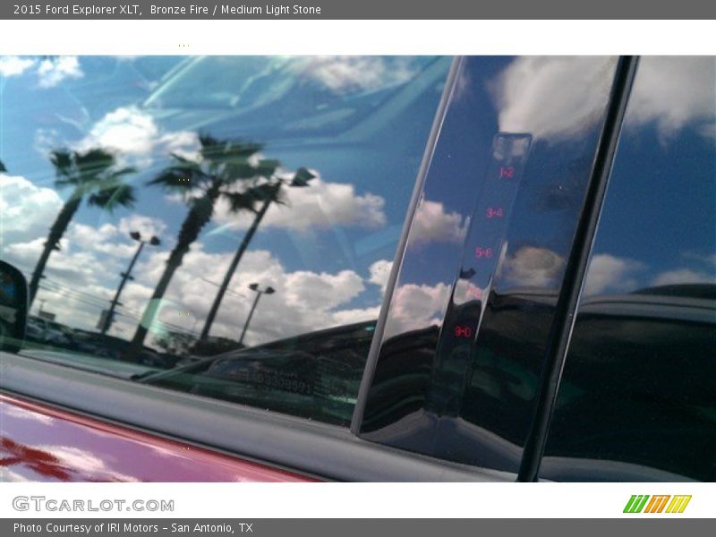 Bronze Fire / Medium Light Stone 2015 Ford Explorer XLT