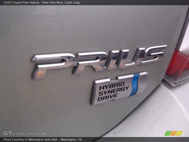 Silver Pine Mica / Dark Gray 2009 Toyota Prius Hybrid