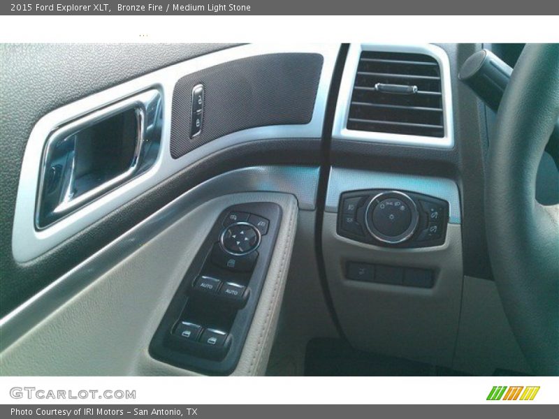 Bronze Fire / Medium Light Stone 2015 Ford Explorer XLT