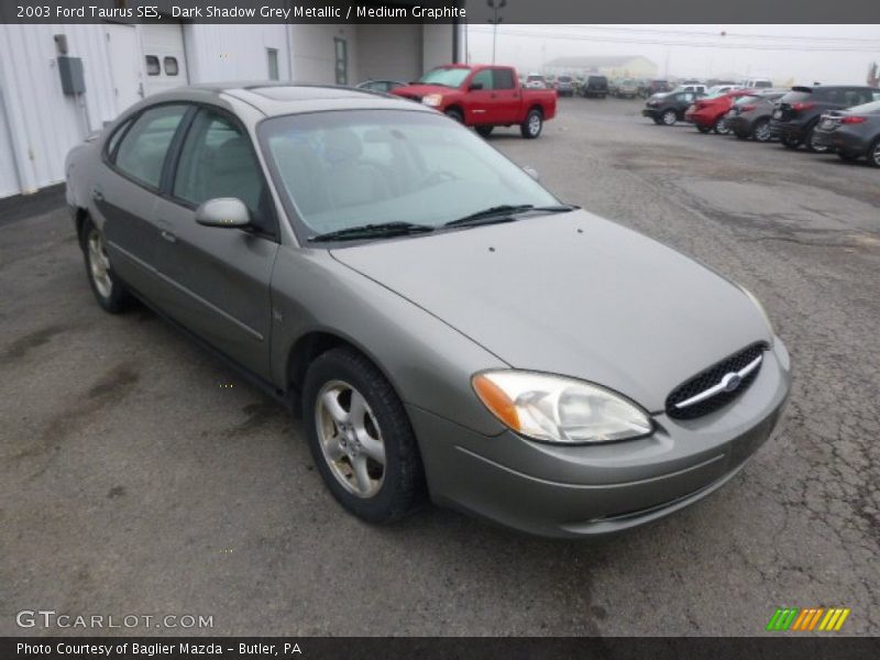Dark Shadow Grey Metallic / Medium Graphite 2003 Ford Taurus SES