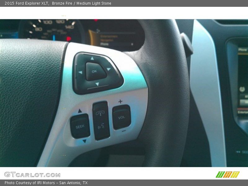 Bronze Fire / Medium Light Stone 2015 Ford Explorer XLT