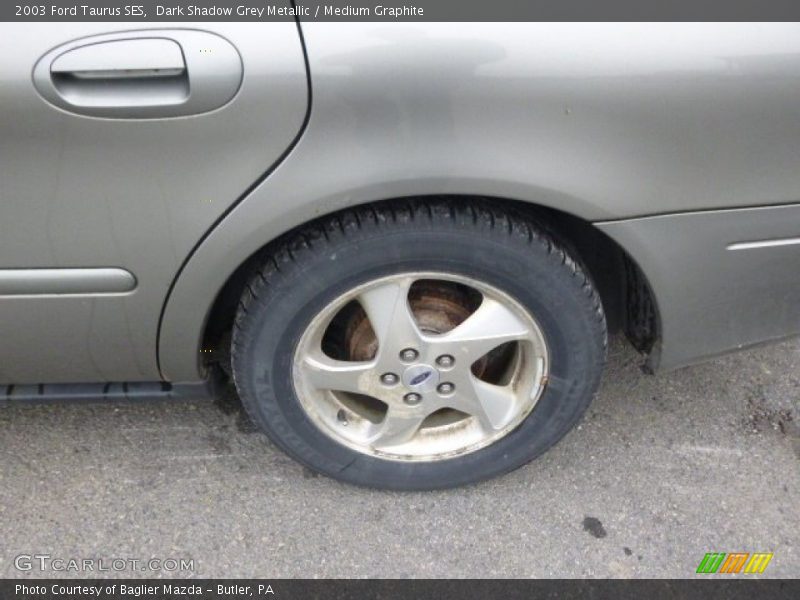 Dark Shadow Grey Metallic / Medium Graphite 2003 Ford Taurus SES