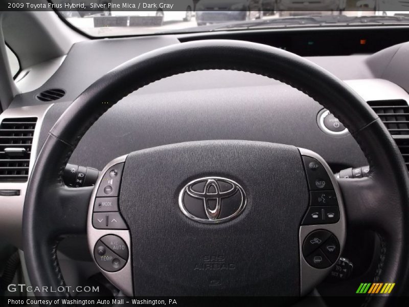 Silver Pine Mica / Dark Gray 2009 Toyota Prius Hybrid