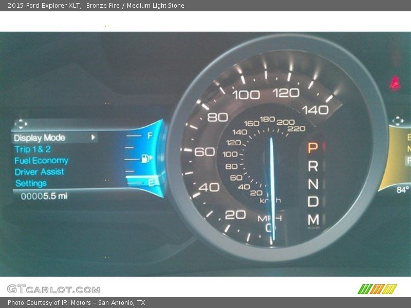 Bronze Fire / Medium Light Stone 2015 Ford Explorer XLT