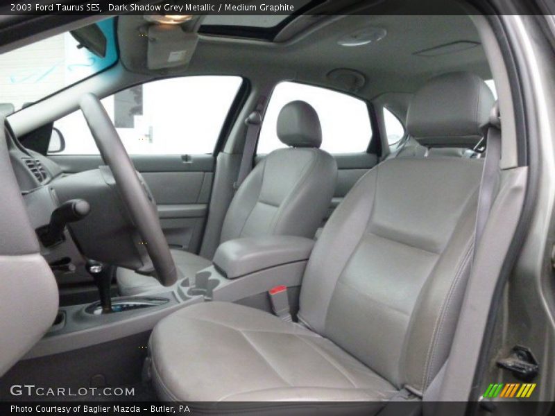  2003 Taurus SES Medium Graphite Interior