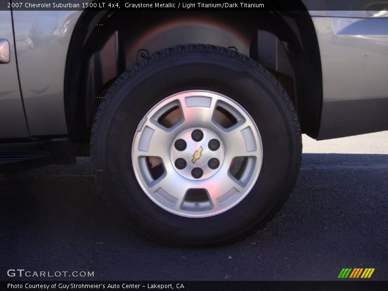 Graystone Metallic / Light Titanium/Dark Titanium 2007 Chevrolet Suburban 1500 LT 4x4