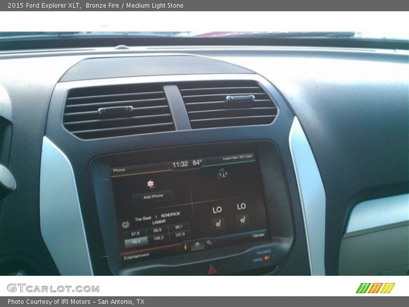Bronze Fire / Medium Light Stone 2015 Ford Explorer XLT