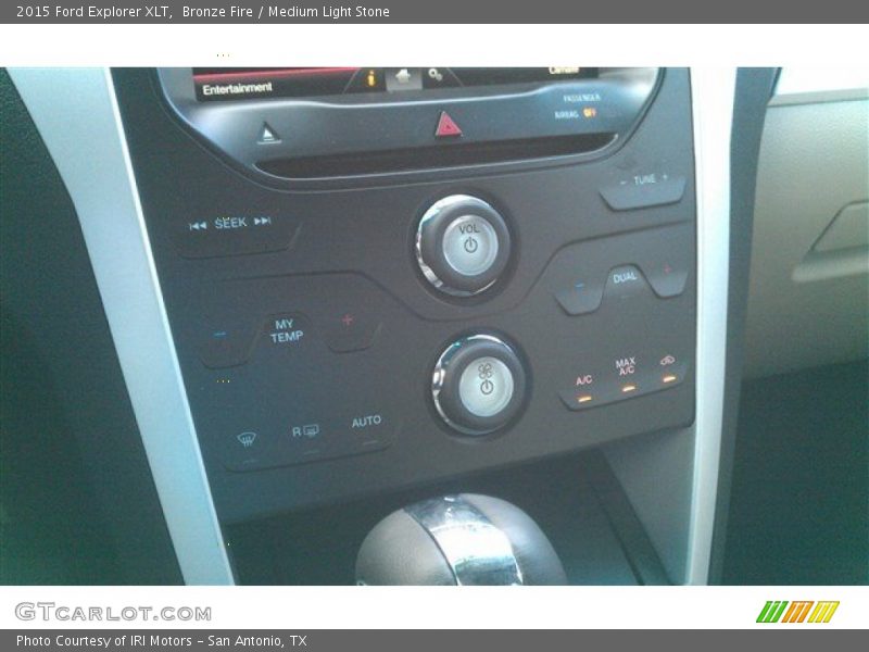 Bronze Fire / Medium Light Stone 2015 Ford Explorer XLT
