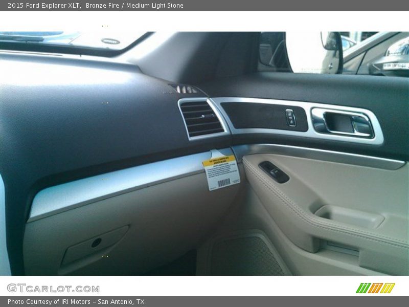 Bronze Fire / Medium Light Stone 2015 Ford Explorer XLT