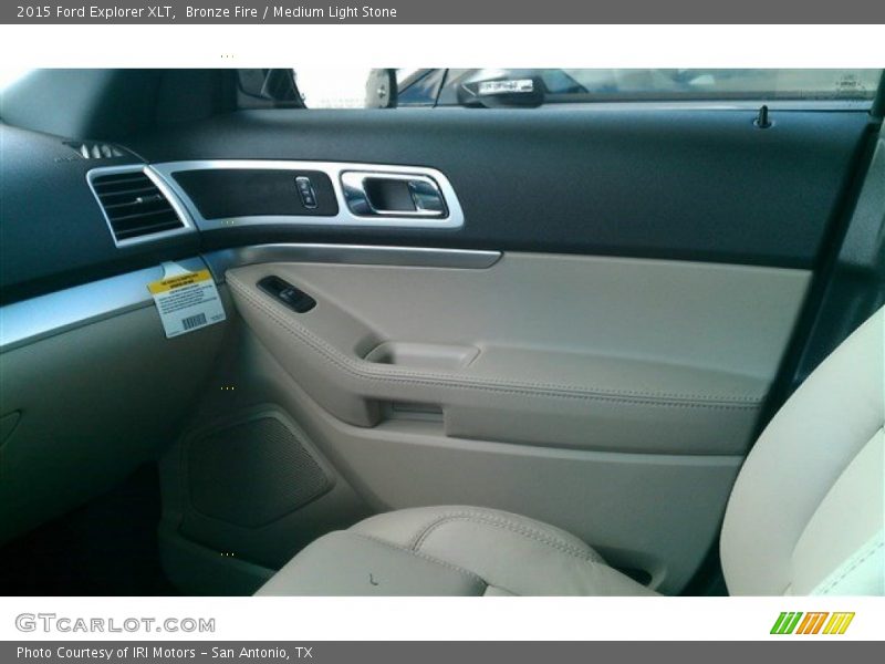 Bronze Fire / Medium Light Stone 2015 Ford Explorer XLT