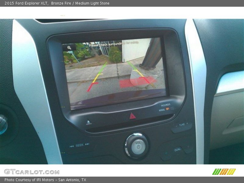 Bronze Fire / Medium Light Stone 2015 Ford Explorer XLT