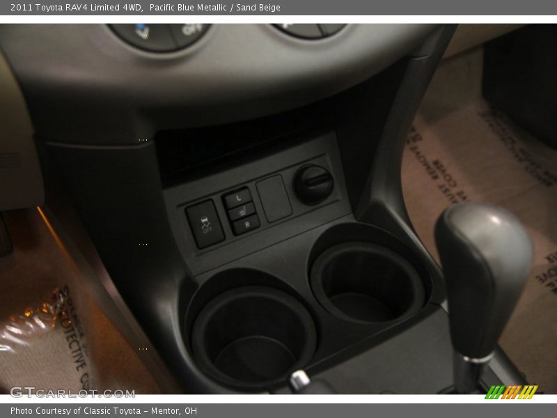 Pacific Blue Metallic / Sand Beige 2011 Toyota RAV4 Limited 4WD