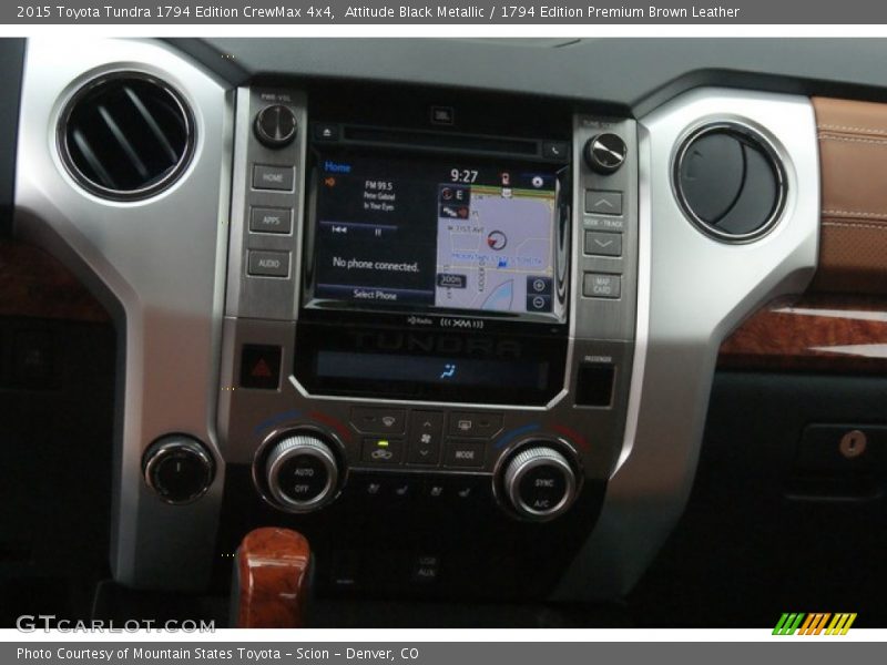 Controls of 2015 Tundra 1794 Edition CrewMax 4x4