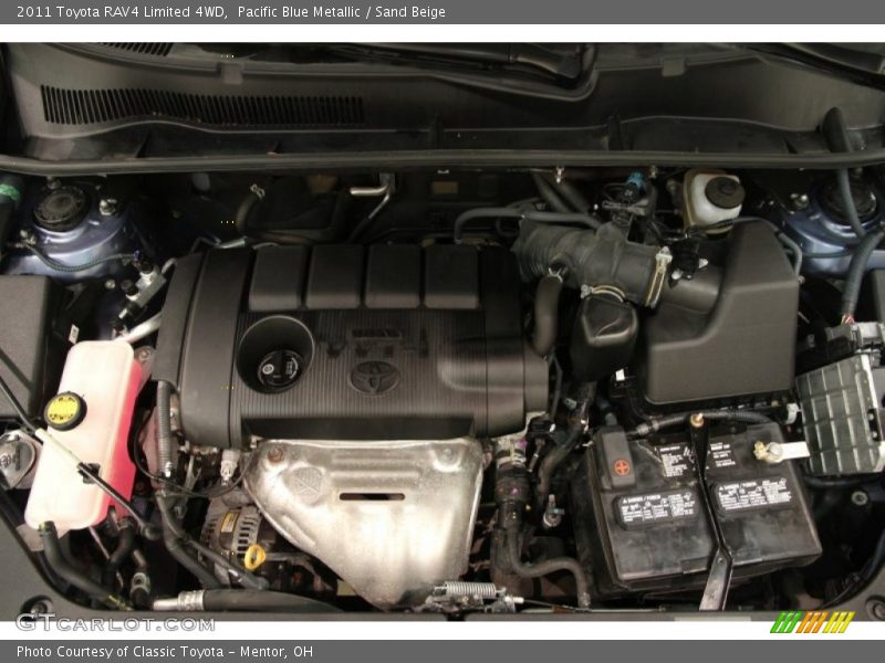 Pacific Blue Metallic / Sand Beige 2011 Toyota RAV4 Limited 4WD