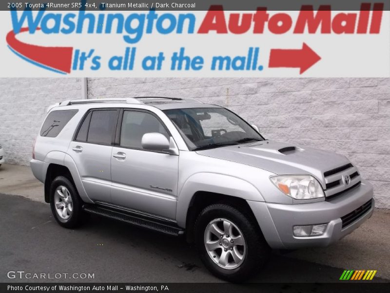 Titanium Metallic / Dark Charcoal 2005 Toyota 4Runner SR5 4x4