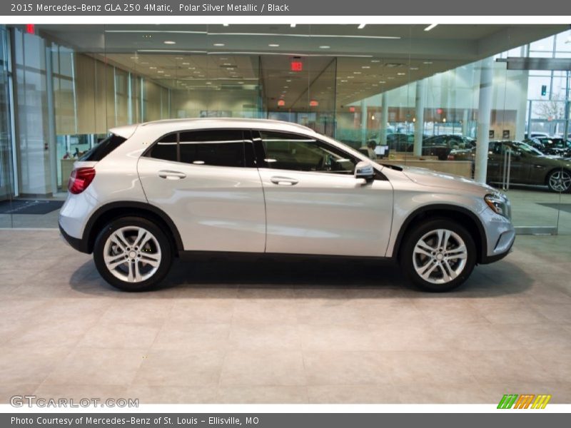 Polar Silver Metallic / Black 2015 Mercedes-Benz GLA 250 4Matic