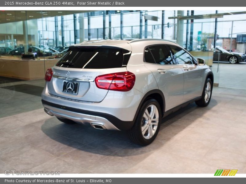 Polar Silver Metallic / Black 2015 Mercedes-Benz GLA 250 4Matic