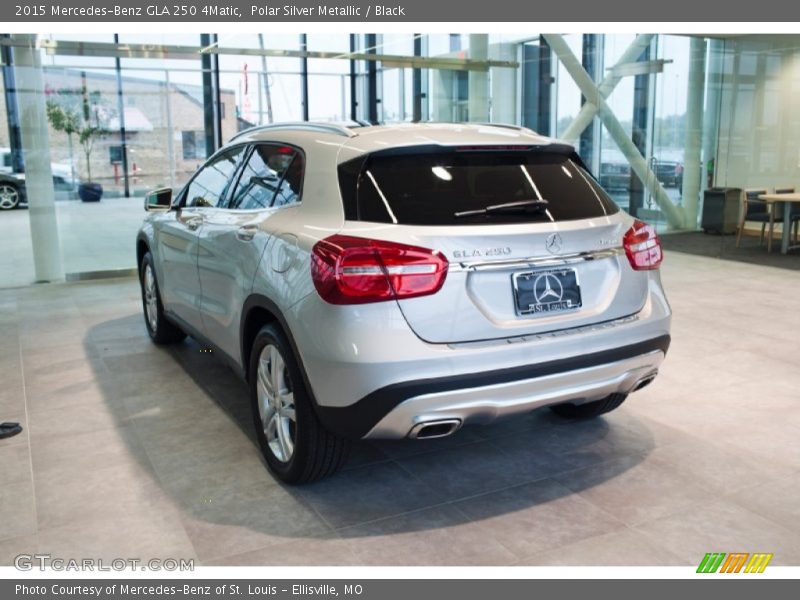 Polar Silver Metallic / Black 2015 Mercedes-Benz GLA 250 4Matic
