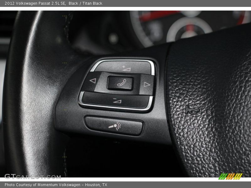 Black / Titan Black 2012 Volkswagen Passat 2.5L SE