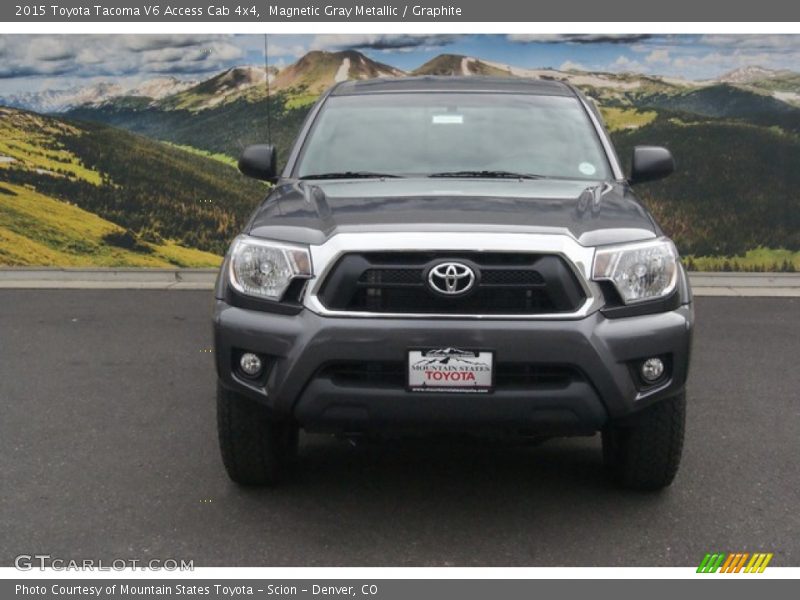 Magnetic Gray Metallic / Graphite 2015 Toyota Tacoma V6 Access Cab 4x4