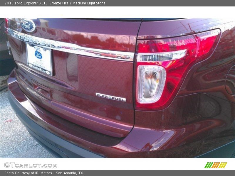 Bronze Fire / Medium Light Stone 2015 Ford Explorer XLT