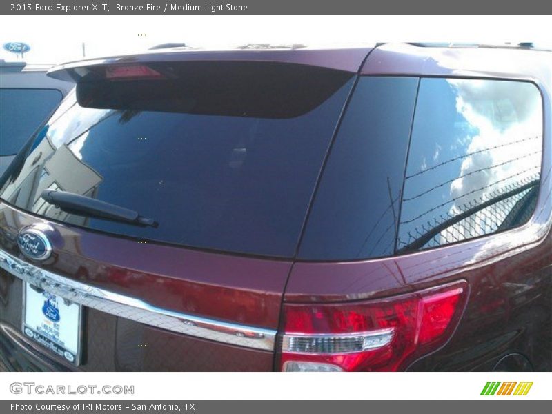 Bronze Fire / Medium Light Stone 2015 Ford Explorer XLT
