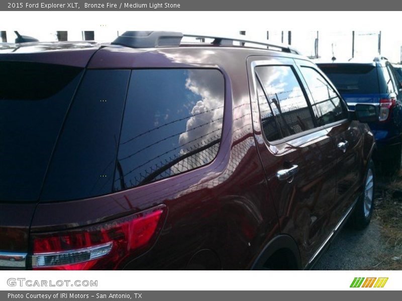 Bronze Fire / Medium Light Stone 2015 Ford Explorer XLT