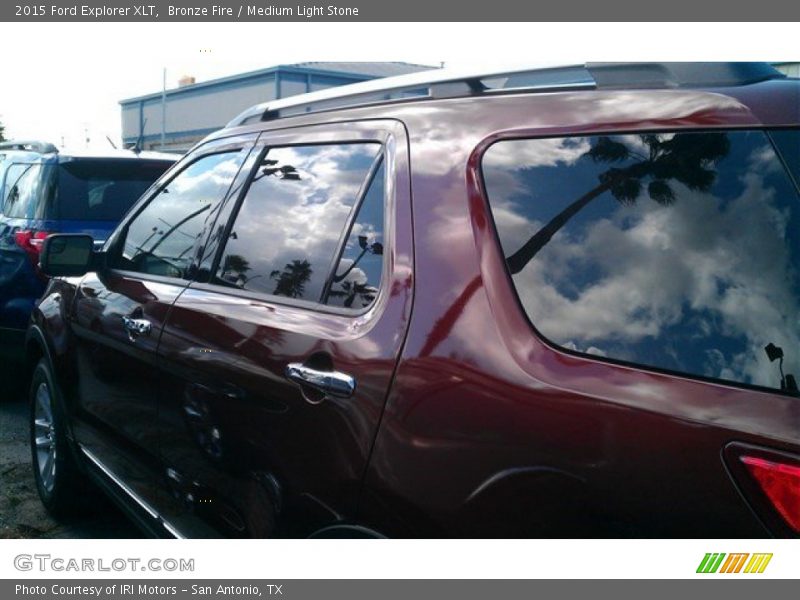 Bronze Fire / Medium Light Stone 2015 Ford Explorer XLT