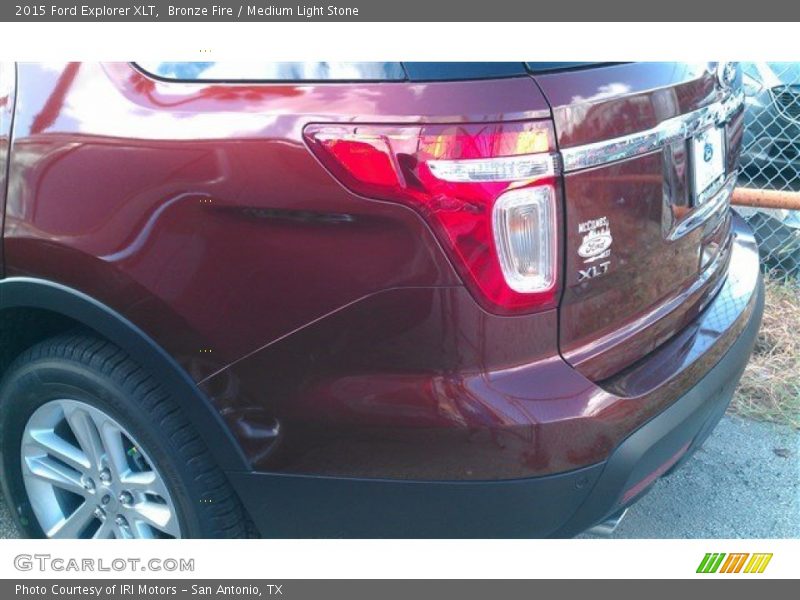 Bronze Fire / Medium Light Stone 2015 Ford Explorer XLT