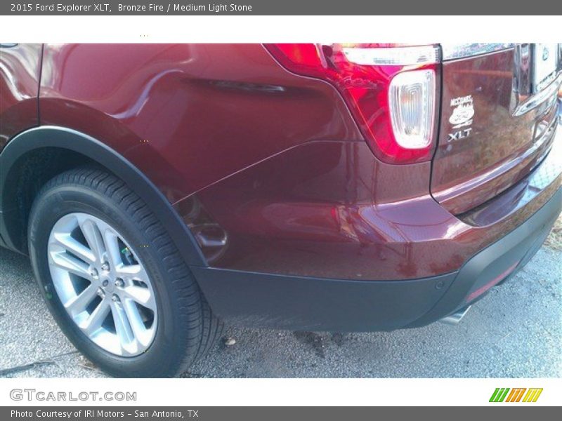 Bronze Fire / Medium Light Stone 2015 Ford Explorer XLT