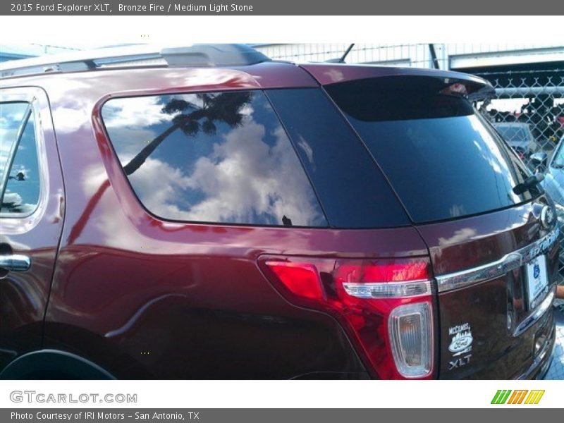 Bronze Fire / Medium Light Stone 2015 Ford Explorer XLT