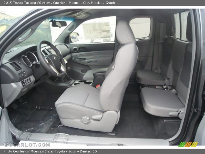 Magnetic Gray Metallic / Graphite 2015 Toyota Tacoma V6 Access Cab 4x4