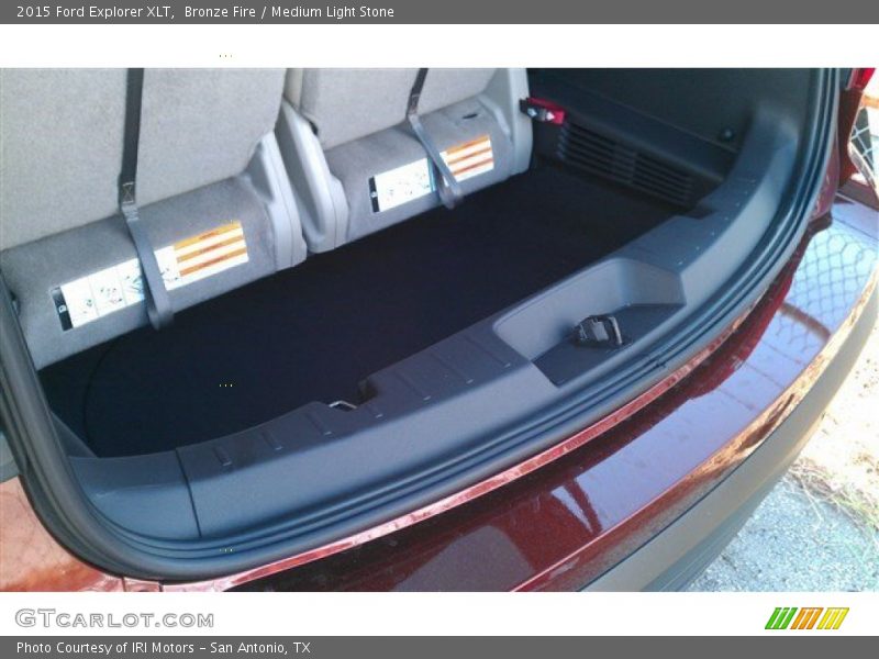 Bronze Fire / Medium Light Stone 2015 Ford Explorer XLT