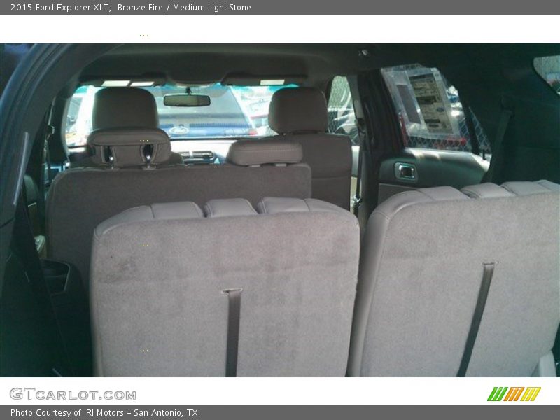 Bronze Fire / Medium Light Stone 2015 Ford Explorer XLT