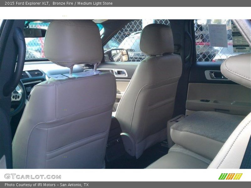 Bronze Fire / Medium Light Stone 2015 Ford Explorer XLT