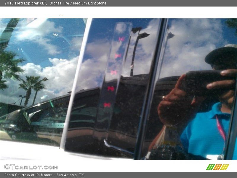 Bronze Fire / Medium Light Stone 2015 Ford Explorer XLT