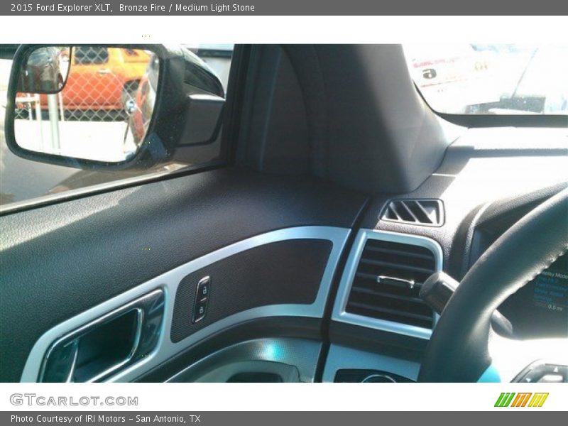 Bronze Fire / Medium Light Stone 2015 Ford Explorer XLT