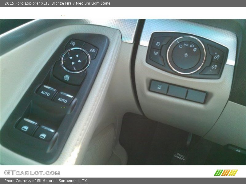 Bronze Fire / Medium Light Stone 2015 Ford Explorer XLT