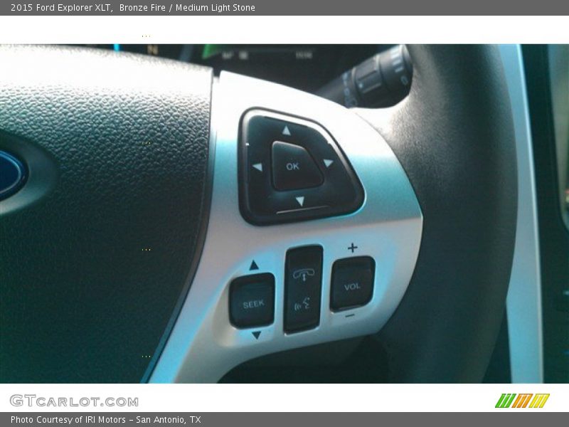 Bronze Fire / Medium Light Stone 2015 Ford Explorer XLT