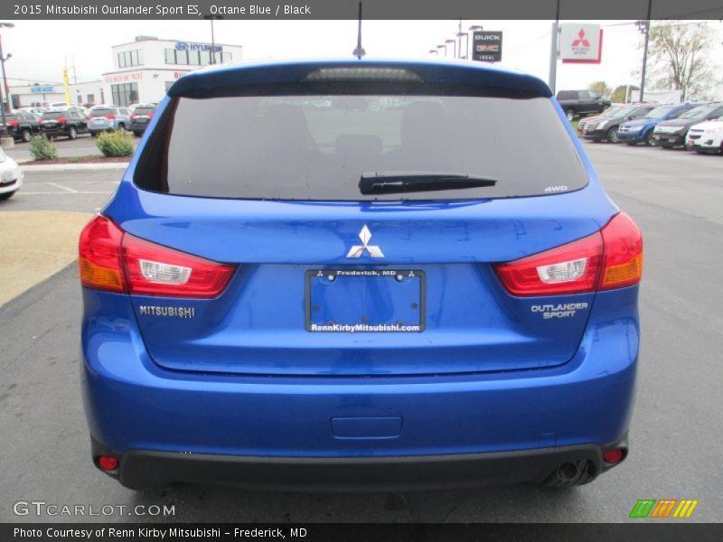 Octane Blue / Black 2015 Mitsubishi Outlander Sport ES