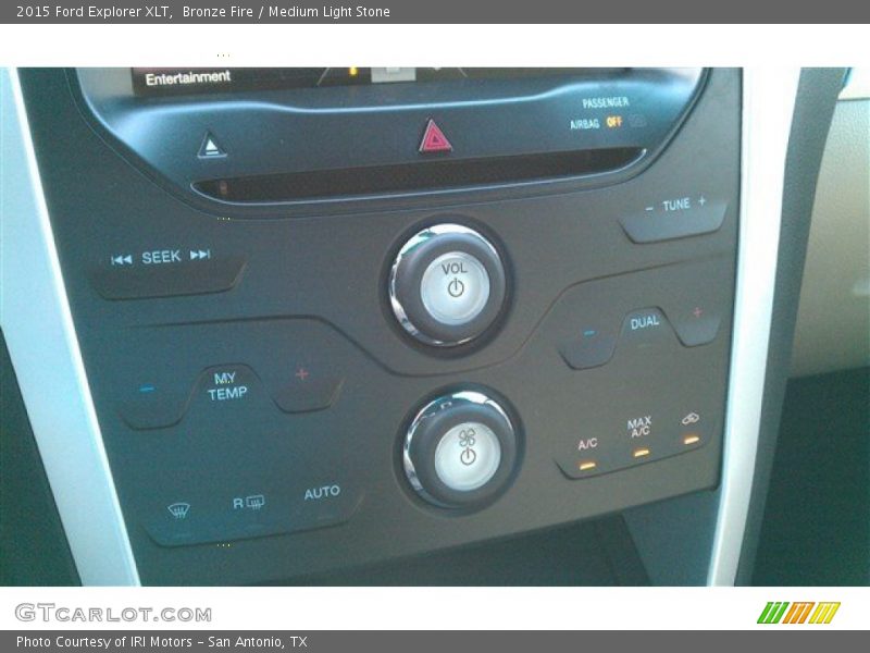 Bronze Fire / Medium Light Stone 2015 Ford Explorer XLT