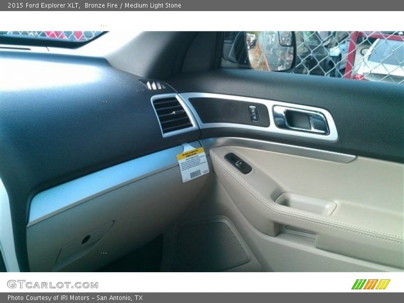 Bronze Fire / Medium Light Stone 2015 Ford Explorer XLT