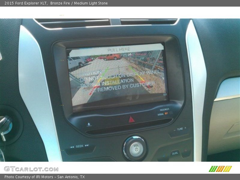 Bronze Fire / Medium Light Stone 2015 Ford Explorer XLT