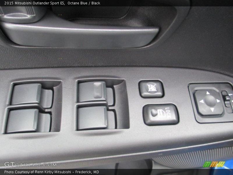 Octane Blue / Black 2015 Mitsubishi Outlander Sport ES