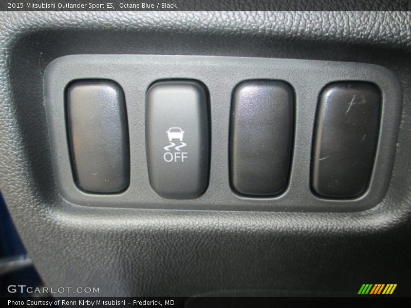 Octane Blue / Black 2015 Mitsubishi Outlander Sport ES