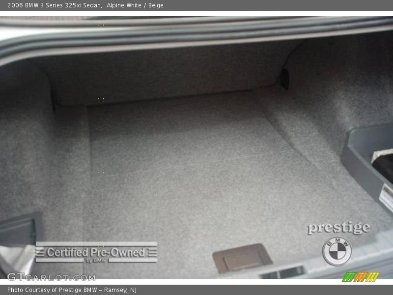 Alpine White / Beige 2006 BMW 3 Series 325xi Sedan