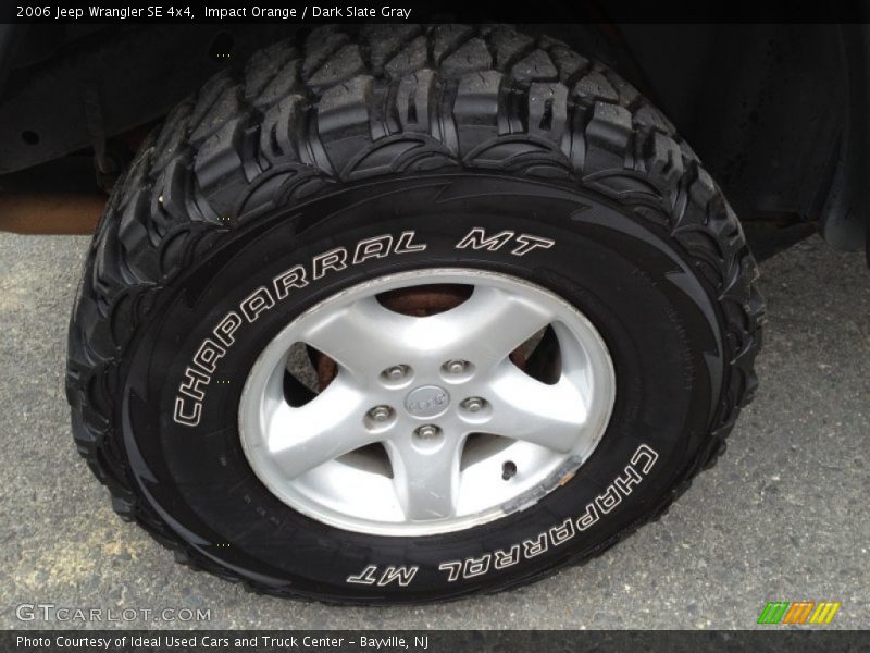 Impact Orange / Dark Slate Gray 2006 Jeep Wrangler SE 4x4