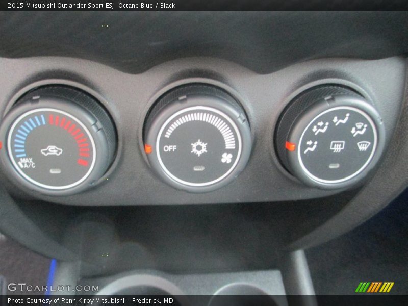 Octane Blue / Black 2015 Mitsubishi Outlander Sport ES