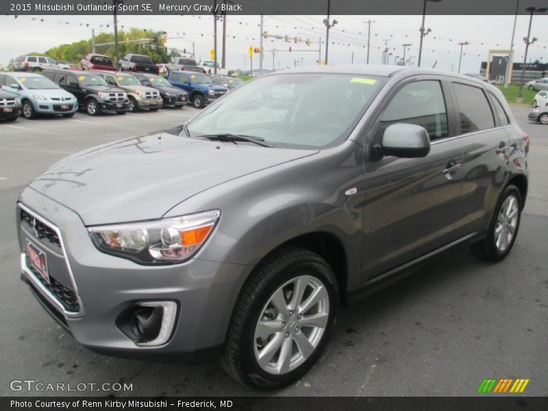 Mercury Gray / Black 2015 Mitsubishi Outlander Sport SE